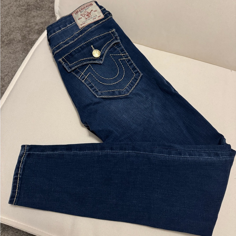 Dark Blue True Religion Jeans